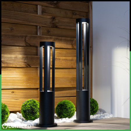 Vonkajšie stojace stožiare Záhradná lampa 12W LED 4000K QUERO 60cm LUMILED