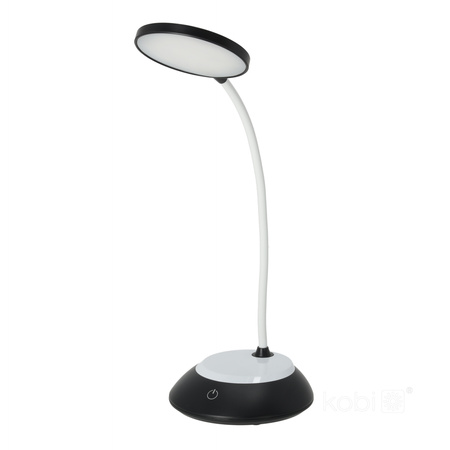 LED 5W 200lm CCT 270° dobíjacia čierna stolová lampa Visua Kobi