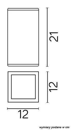 Záhradné vonkajšie stropné svietidlo SPOT LED Adela 8003 DG E27 Su-Ma