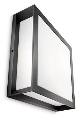 Vonkajšia záhradná lampa Plafond 2x E27 IP44 Anthracite Skies Philips