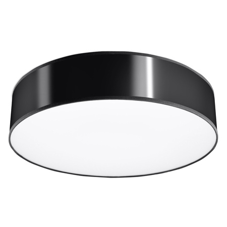 Stropné svietidlo Plafond 3x E27 Round Black Minimalist Arena Sollux