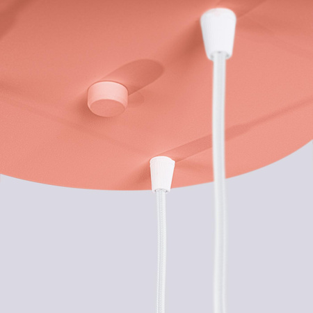 Stropné závesné svietidlo 3x G9 Round Orange Moderné matné svietidlo Sollux