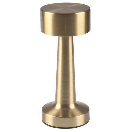 Jednoducho Sanico Goldlux Gold Stmievateľná LED stolová lampa