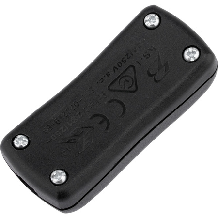 Kolískový spínač s krúteným káblom čierny