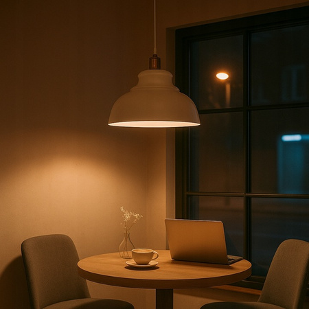 Stropné svietidlo Masterled Hanging E27 White Copper Flara