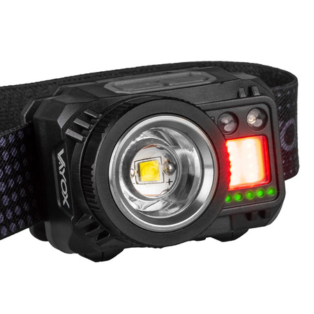 LED svetlomet XPG3 + COB Zoom Hybridný napájací zdroj Senzor pohybu VA0098 Vayox
