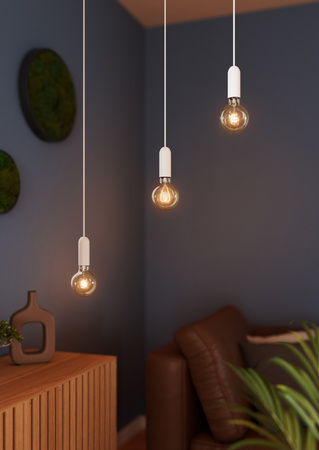 Dekoratívna LED žiarovka G95 Sphere E27 8W = 60W 806lm 2200K teplá biela CRI90 300° Amber Dimmable Vintage 1906 Osram