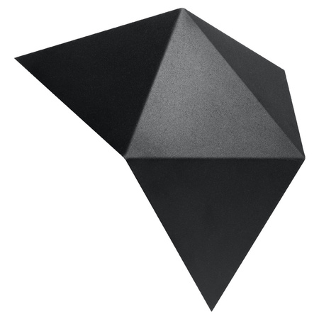 Nástenné svietidlo Nástenné svietidlo 2x G9 Polygonálne čierne Moderné Solido Sollux