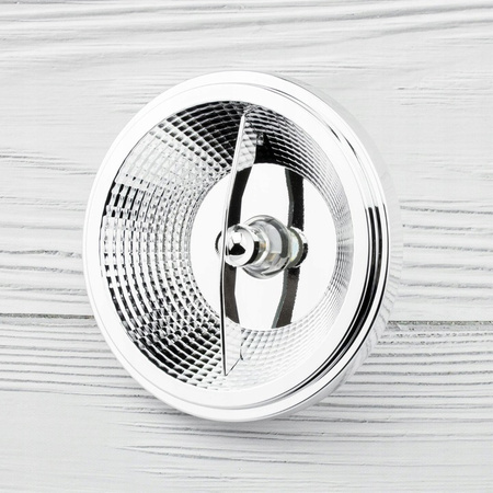 LED žiarovka GU10 reflektor ES111 10W = 75W 1055lm 3000K teplá biela 24° strieborná LUMILED