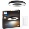 Plafond LED stropné svietidlo na povrchovú montáž 22,5 W 2500 lm IP20 White Ambiance TW Black 39 cm Smart SMART Zigbee Bluetooth Still Philips HUE