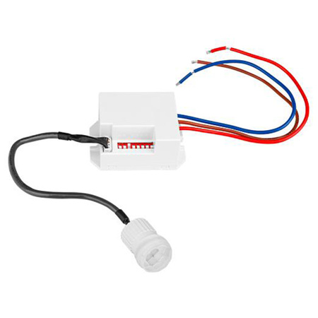 Senzor pohybu a súmraku PIR s 360° káblom Masterled