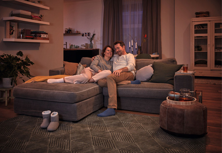 Reflektorové stropné svietidlo 2x GU10 White Paisley Philips