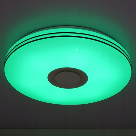 Plafond LED povrchové stropné svietidlo 72W 5040lm 3000-6500K CCT RGB 160° stmievateľné Pilot Round White Nevada Masterled