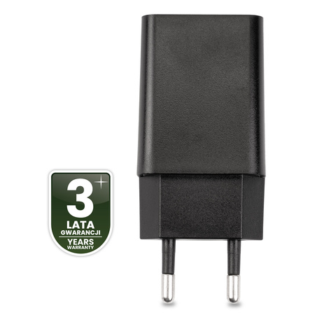 Nabíjačka stolnej lampy 1x USB 5V/1A DC adaptér čierny Lumiled