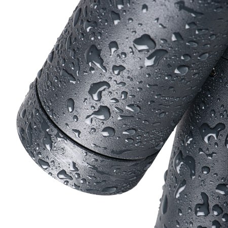 GU10 IP54 Ground antracitová Antracitová záhradná lampa USTI Kanlux