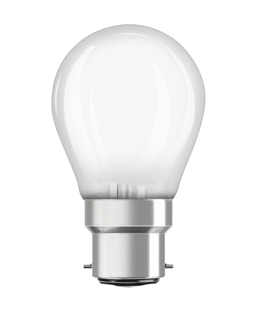 LED žiarovka P45 guľka B22d 2,5W = 25W 250lm 2700K teplá biela 300° Retrofit Filament CLASSIC Osram