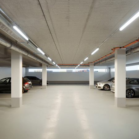 Ohňovzdorné svietidlo 60cm 2xT8 G13 IP65 + 2x LED žiarivky 9W 4000K Lumiled