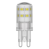 LED žiarovkapäticou G9 3W = 30W 320lm 2700K teplá biela 300° Dimmable LED PIN Osram