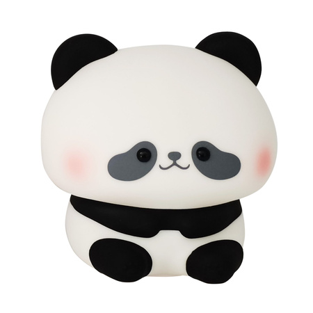 Dekoratívna LED dobíjacia lampa 2W 59lm 3000K, teplá biela biely čierna stmievateľná Panda Sanico Goldlux