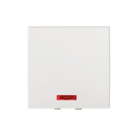 Vypínač svieti NO 10A štvorcový biely OFFICE Kanlux