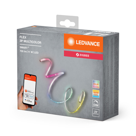 LED pás 11W 700lm SMART ZigBee RGBW CCT Stmievateľný 1,8m SMART+ ZigBee Flex Ledvance