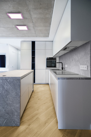 LED panelové stropné svietidlo Intelligenetna 18W 1300lm RGBW CCT Stmievateľné 30cm biele SMART+ WiFi Ledvance