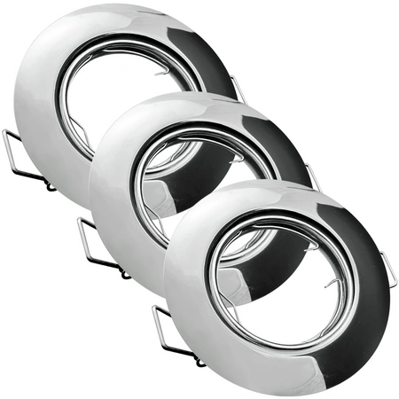 Svietidlo na zapustenú montáž 3,5 W 250 lm 3000K, teplá biela chróm OLIN Sanico Goldlux