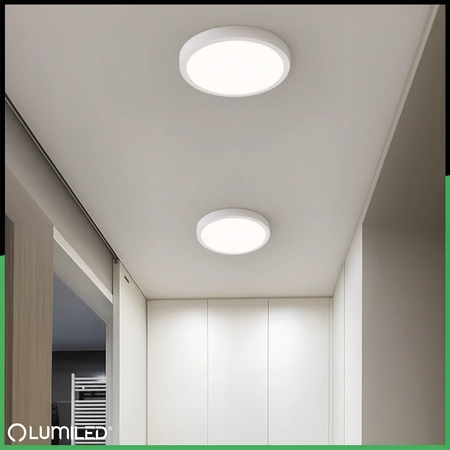 LED stropné svietidlo 12W Round 4000K GLOW White LUMILED