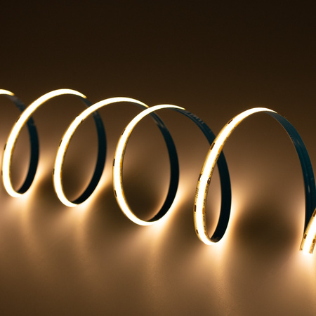 LED pásik COB 12V 50W 1920LED NEON IP65 teplá biela 8mm 5m