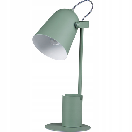 Stolná stolová lampa Školská kancelária Nočná lampa Nastaviteľná E27 Zelená Raibo Kanlux