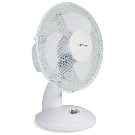 Stolný ventilátor Cirkulácia vzduchu Stolný ventilátor 37cm 21W biely