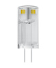 LED žiarovka G4 0,9W = 10W 100lm 2700K teplá biela 12V 320° LED PIN Osram