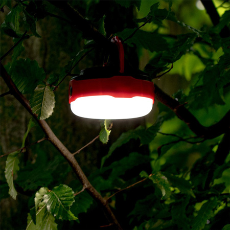 Nabíjateľná LED kempingová baterka 500lm 3000K-6500K Solárna USB-C Powerbank VA0100 VAYOX