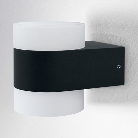 Vonkajšia záhradná lampa LED fasádna nástenná lampa 12,5W 980lm 3000K IP44 Endura Ledvance šedá