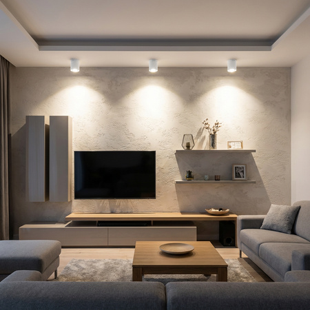 Stropné svietidlo APUS 13 Spot TUBA biela E27