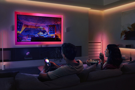 LED pásik 3m 12W 1200lm IP20 biely a farebný RGB + TW White Smart SMART Zigbee Bluetooth Flux Strip Philips HUE