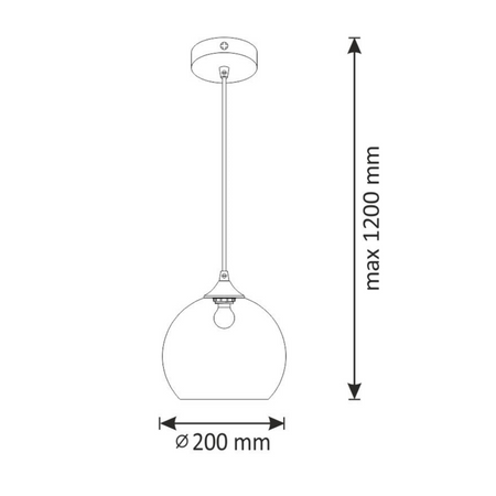 Stropné závesné svietidlo E27 Gold Grey Damar Sanico Goldlux