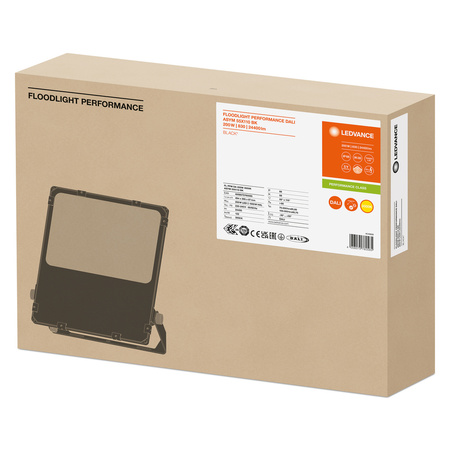 LED reflektor Vonkajšie reflektory Stmievateľné 200W 24400lm 3000K IP66 Čierne reflektory Ledvance