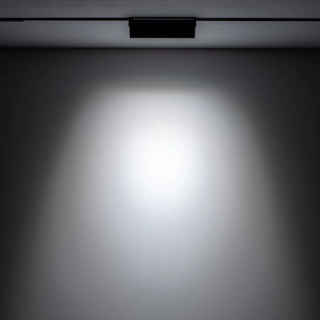 LED reflektor na zbernicu 1 fáza LED 9W 880lm 4000K, neutrálna biela čierna priemyselná LVM FOCUS OUT 10646 Nowodvorski