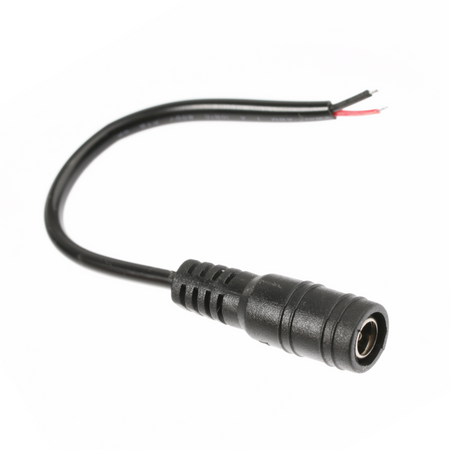 Napájacia zásuvka DC 2,5/5,5 mm s 15 cm káblom