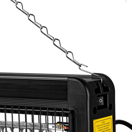 Insekticídna lampa Elektrická pasca 180m2 na muchy komáre hmyz VAYOX