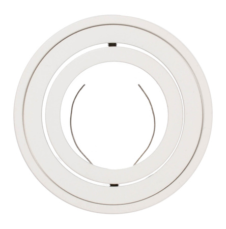 HALOGEN Spot Tube Movable Round White 115mm + LED žiarovka GU10 10W 120° 3000K AMAT-L LUMILED