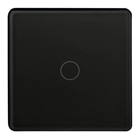 Dotykový spínač s kondenzátorom čierny Tuya Smart WiFi Sanico Goldlux