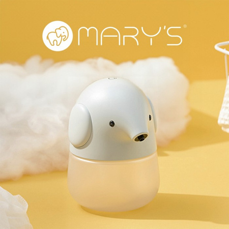 Bezdotykový dávkovač detského mydla biely USB dobíjateľný 1200mAh MARY'S SLONK