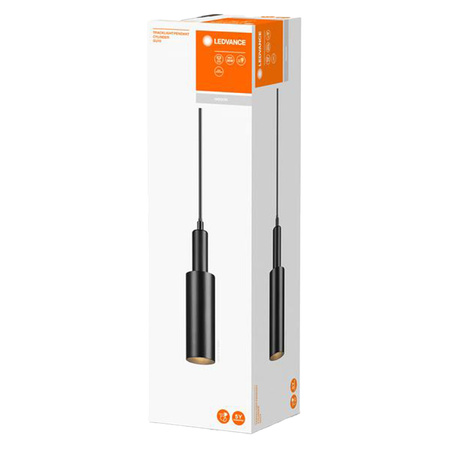 GU10 závesné stropné svietidlo čierne Tracklight Ledvance