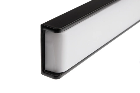 Svietidlo nad zrkadlo VENUS LED kúpeľňové nástenné svietidlo 18W 1100lm čierne neutrálna biela 90cm