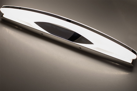 Svietidlo nad zrkadlo ERIS Kúpeľňové nástenné svietidlo LED 12W 840lm Biele neutrálna biela 56 cm