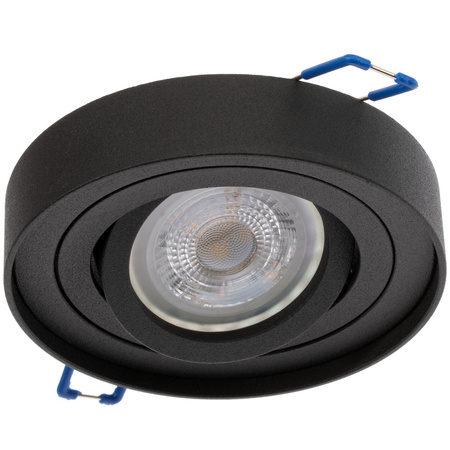 Svietidlo HALOGEN TUBA SPOT na zapustenú montáž Midi GU10 Lumiled Round Black 20mm