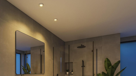 3x zapustené svietidlo LED Hermetic IP44 do kúpeľne 4,2 W 400 lm IP44 White Ambiance TW White Smart SMART Zigbee Bluetooth Adore Philips HUE