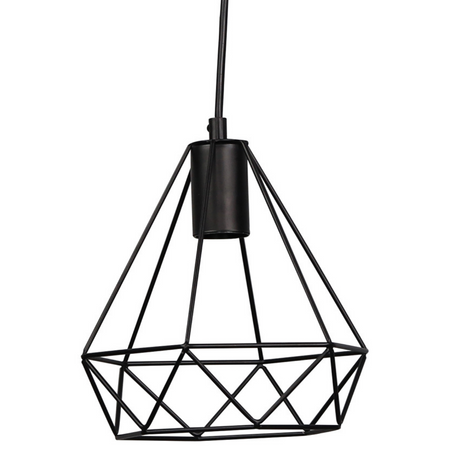 Dekoratívne závesné stropné svietidlo 3x E27 čierne Vigo Sanico Goldlux